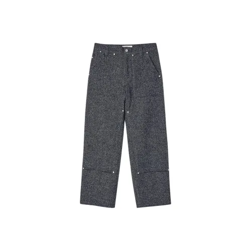 AFTER PRAY Индиго Унисекс Карго Брюки