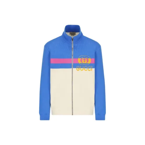 GUCCI Куртки и Пальто SS23 Синий Детский