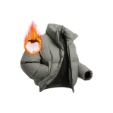 Коричневый Серый (Утеплённый для тепла и термический)