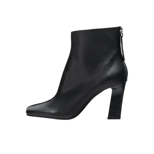 ZARA Ограниченная серия Ботильоны 8,5 см Женские Черные