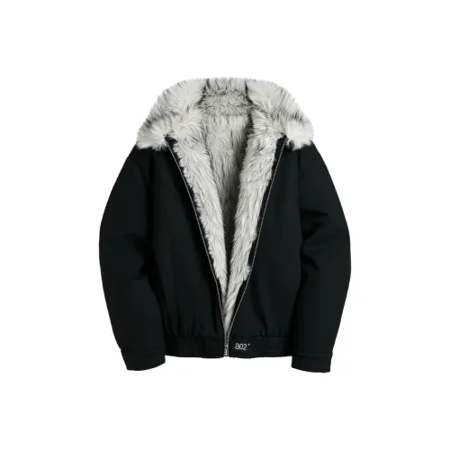 A02 Черный Унисекс Пуховики