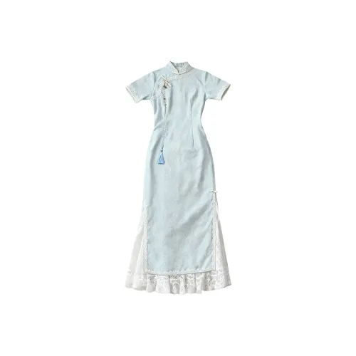 GOSO Короткое платье с короткими рукавами для женщин