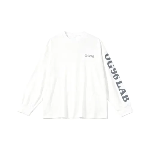 OG96 LAB Белый Унисекс T-рубашки