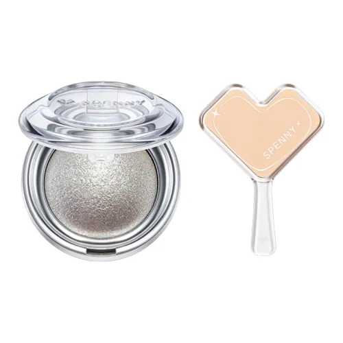 Spenny Монохромная Палетка для теней с блестками матовая кисть для хайлайтера осветляющая уголки глаз