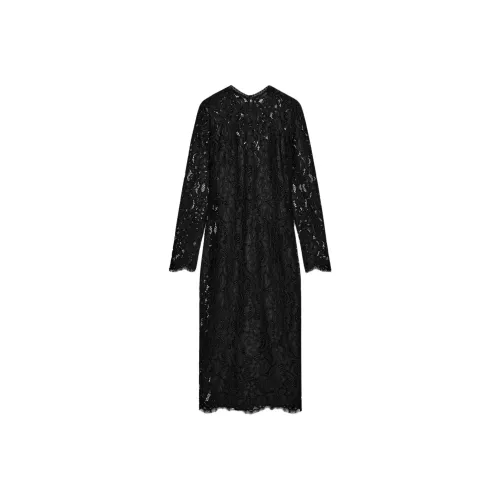 ZARA Ограниченная коллекция EDITIONZW Длинное платье с длинными рукавами для женщин