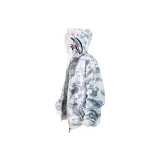 Камуфляж Белый Серый [Флисовая подкладка утолщенная]