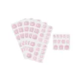 [Улучшенный Розовый Гель-с Впечатлением] 5 шт. 120 Пластырей + 12 Экстра Пластырей