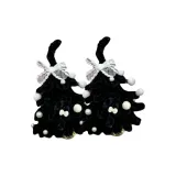 Черная жемчужина Рождественское украшение в виде елки [Включает 2 шт.]