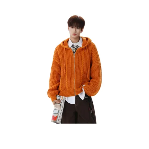 JIARONG Оранжевый Унисекс Трикотаж