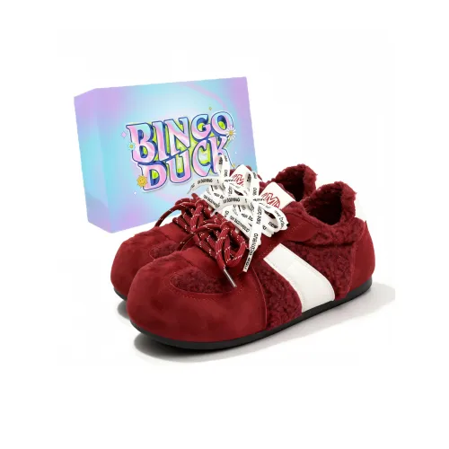 BINGO DUCK Низкий топ Повседневные немецкие армейские кроссовки Женские