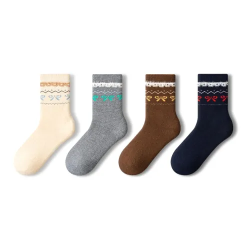 PRIMEET Носки Crew Женские упаковка из 4 пар