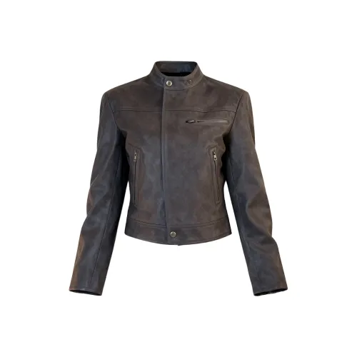 GOSO Изображение Цвет Женская Кожаная Куртка