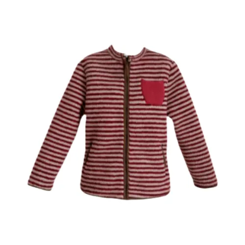 ADXKM Красные полосы Пальто Женские Бархатные куртки