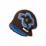 Коричневый ⭐️ Темно-синий Цветочный