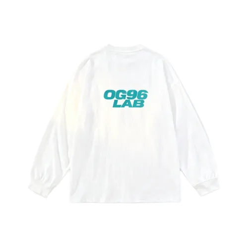 OG96 LAB Белый Унисекс T-рубашки