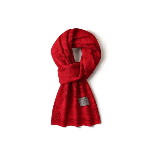 SEPTWOLVES Шарф из овечьей шерсти термический удобный вязаный HD унисекс