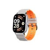 Starlight Orange High-altitude Two-tone Silicone Strap + [Black Connector]  
Звездный свет Оранжевый Высокогорный Двухцветный Кремниевый Ремешок + [Черный Коннектор]
