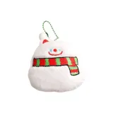 Плюшевый рождественский украшение [Снеговик]