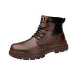 Коричневый с флисовой подкладкой