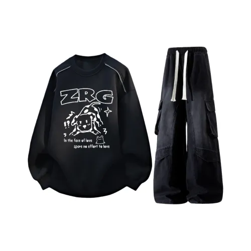 ZIRUNGE Унисекс Свитшот Наборы