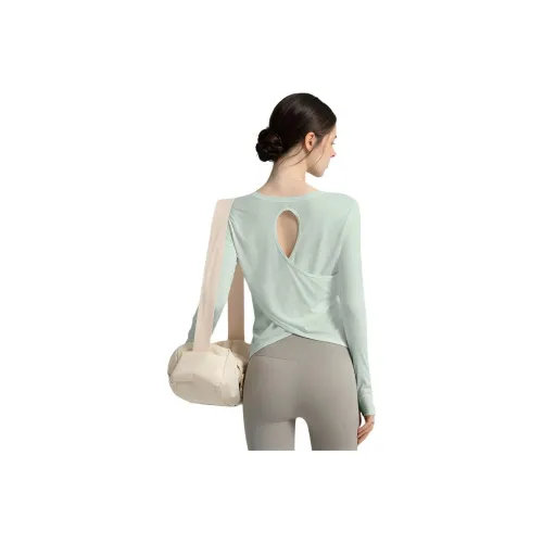 MILING Женские Йога T-рубашки