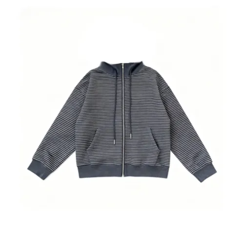 IUNOP Серый Женский Короткий Пальто