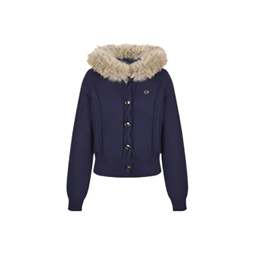 MORTEN SOLUM Темно-синий Синий Женский Трикотаж