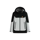 Серебристо-серый и черный