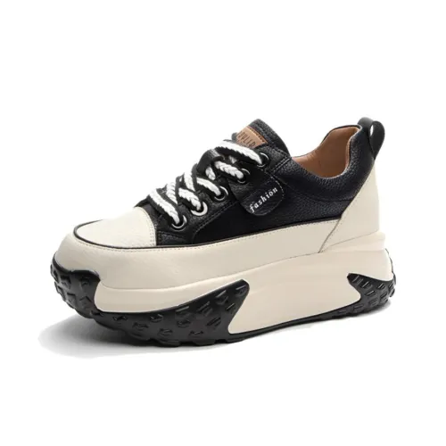 AIMISS Устойчивые к истиранию противоскользящие низкие топовые кроссовки с толстой подошвой женские