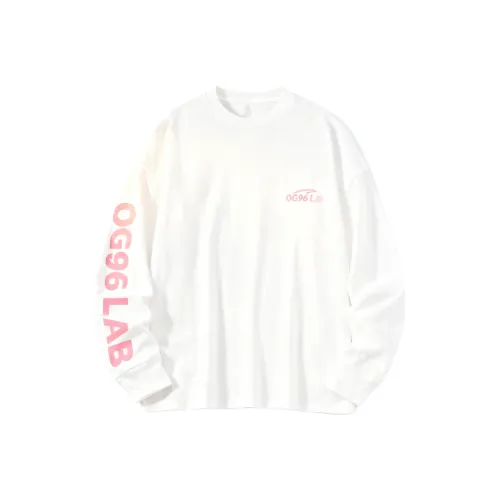 OG96 LAB Белый Унисекс T-рубашки