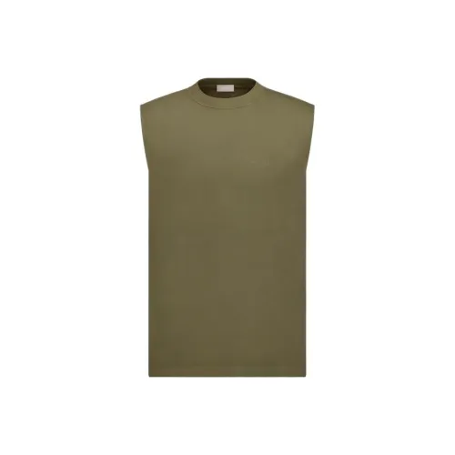 DIOR Оливковые Мужские Свитера