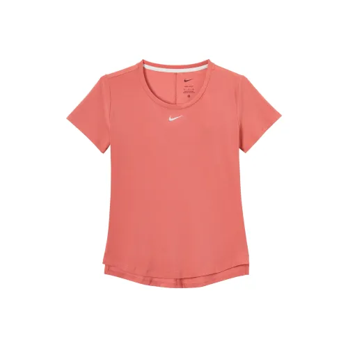 NIKE Dri Fit Арбузно-розовый красный Женские Футболки