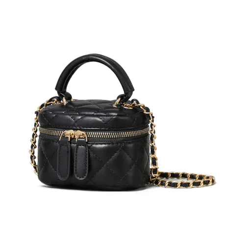 VINEY Коровья кожа Сумка Стандартная Женская Черная