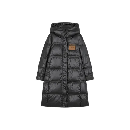 Mo Han Yi Mei Пуховик Женские Черный