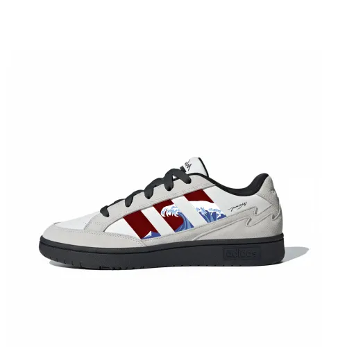 Adidas WCARD ADV FLOATING Мир Красный Морская Волна Термальные Низкие Кроссовки для скейтбординга Унисекс Серый