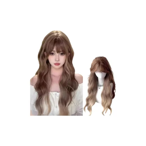 YOUXI [Yuqi Брат] Унисекс Стиль Перука для Женщин с Многослойными и Большими Волнами Длинные Пучистые Волосы