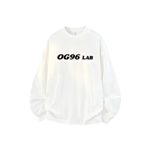 OG96 LAB Белый Унисекс T-рубашки