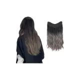 Коричневый-черный градиентный, серый