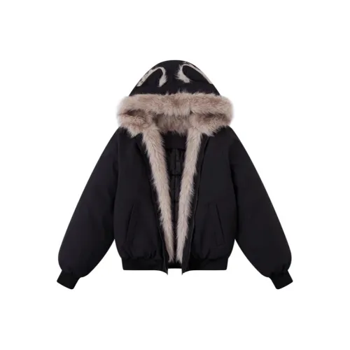 Ronecry Черный Унисекс Пуховики