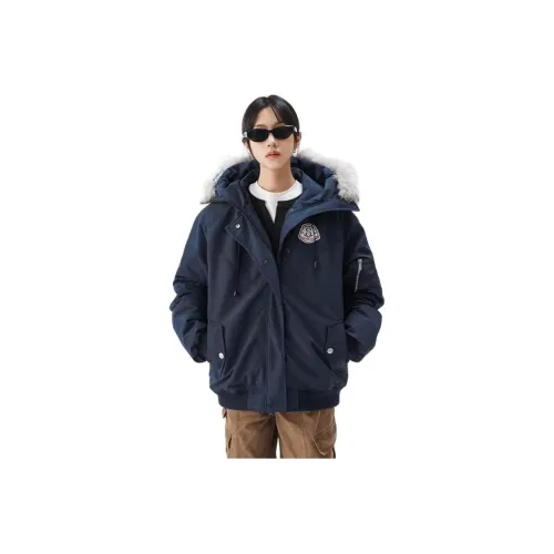 POSIYING Хлопковый пуховик пальто унисекс