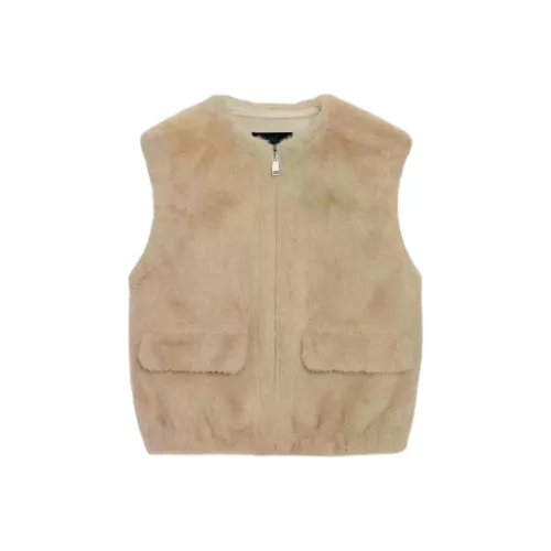 ZARA Collaboration Коричневый Женские Меховые изделия