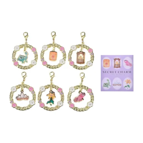 Disney x DISNEYLAND Tokyo Disney Рапунцель Секрет Украшение Слепые коробки Одиночная коробка Полная коробка 6 шт