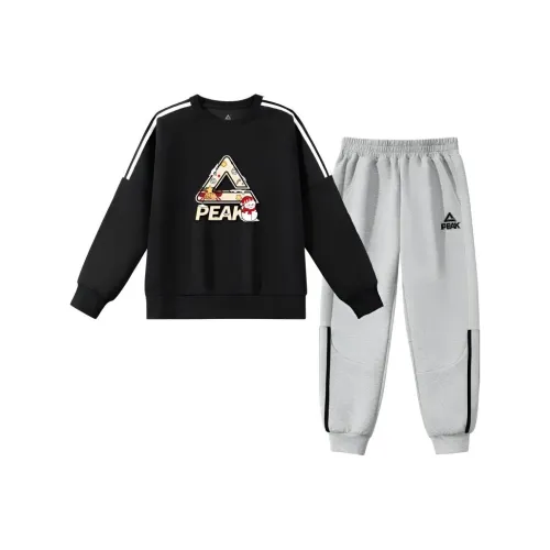 PEAK Черный PK Снеговик Этикетка Серый PK Этикетка Черный Силикон K Kids Повседневная спортивная одежда