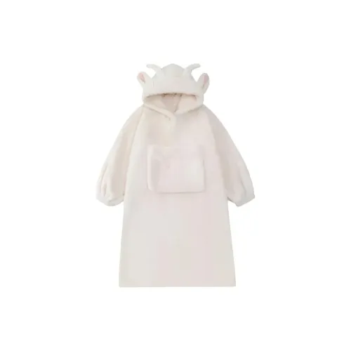 Dippanis Lamb Sleep Robe Женские Банные халаты