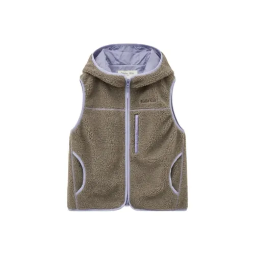 MATIN KIM Флис HOODY Жилет IN Серый Жилет Унисекс