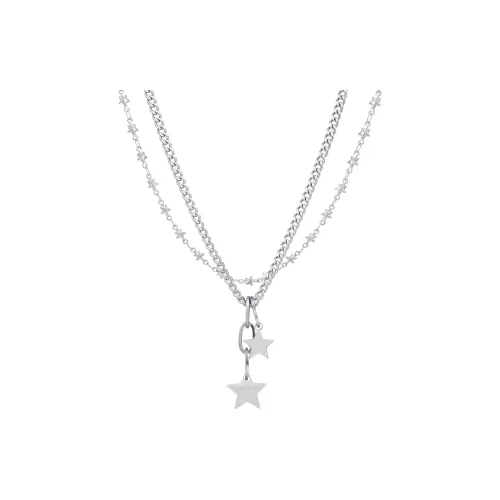 MISS XIA JWY Титановые стальные ожерелья унисекс