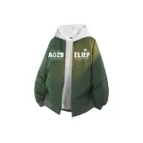 Армейский зеленый [8870 Куртка] (В комплекте с высококачественным тяжелым бело-серым свитшотом с фотокемией)