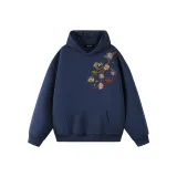 Тяжелый полиэстер-хлопок, темно-синий