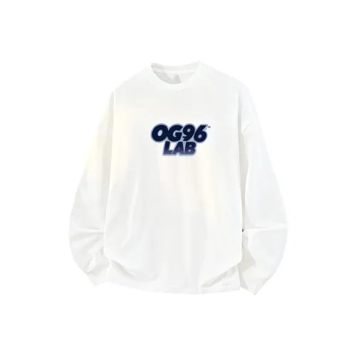 OG96 LAB Белый Унисекс T-рубашки