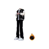 Черный с флисовой подкладкой